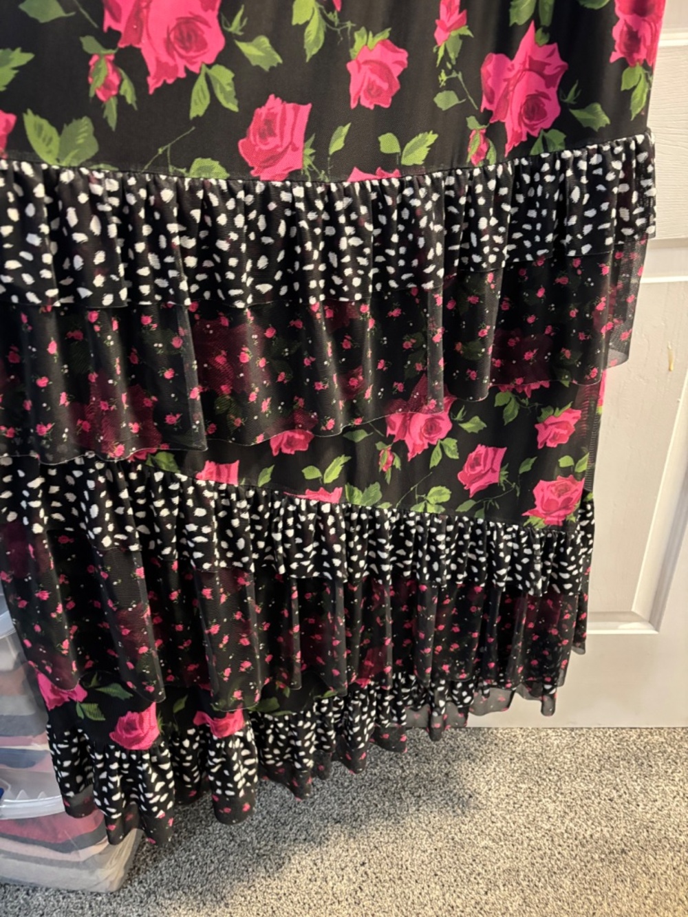 Torrid Betsey Johnson maxi dress 00x 10 - Picture 5 of 11